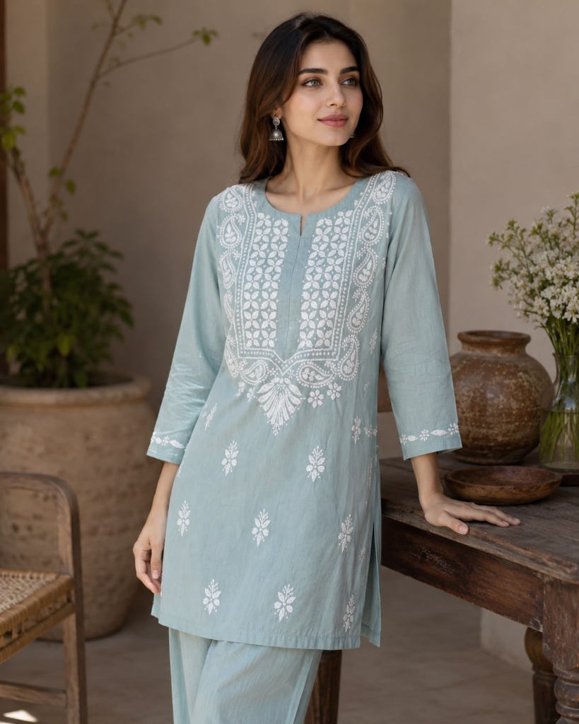 Royal Chikankari Edits